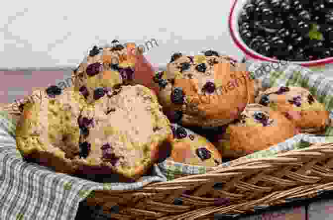 A Basket Of Blueberry Muffins Bread Baking Cookbook: Delicious Homemade Bread And Muffin Recipes For Beginners