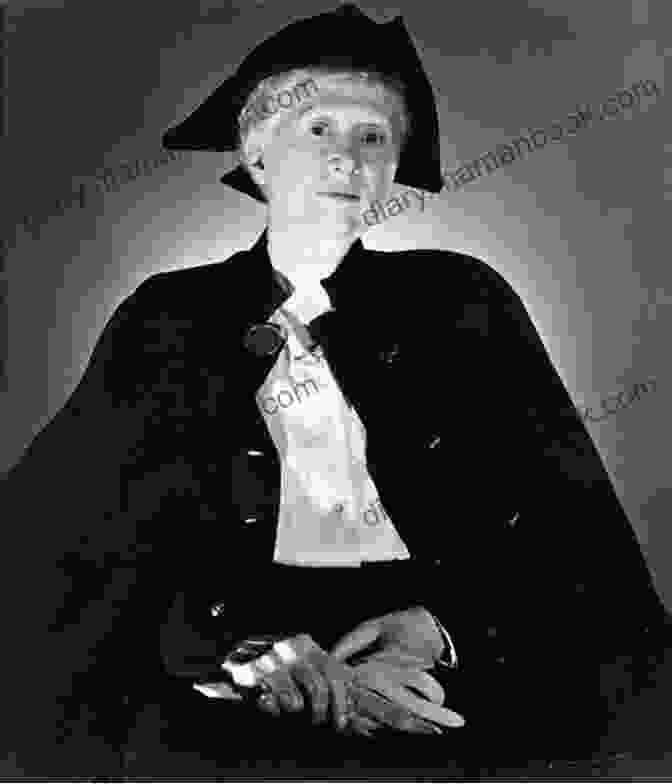A Black And White Portrait Of Marianne Moore, A Renowned American Poet Known For Her Distinctive Style And Modernist Sensibilities. New Collected Poems Marianne Moore