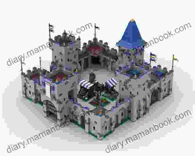 A Lego Brick Castle With A Gray Body And Blue Towers Brick By Brick Dinosaurs: More Than 15 Awesome LEGO Brick Projects