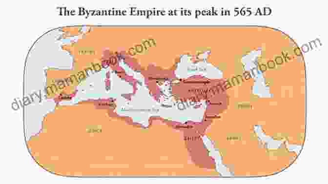 A Map Of The Byzantine Empire During The 6th Century AD The Conqueror (Constantine S Empire #1) (Constantine S Empire)