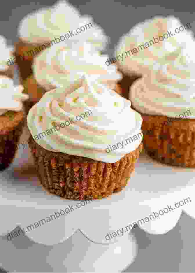 A Plate Of Carrot Cupcakes With Cream Cheese Frosting, A Unique And Delicious Treat For American Girl Dolls Baking: Recipes For Cookies Cupcakes More (American Girl)