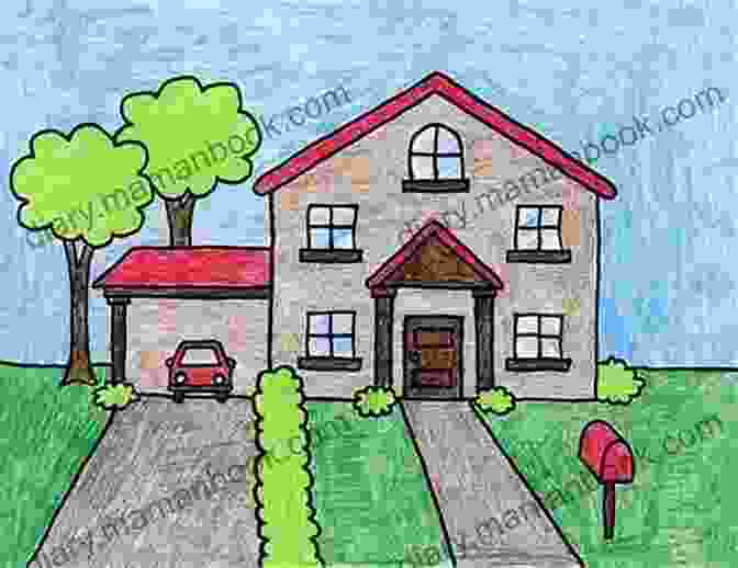 A Simple Drawing Of A House Anyone Can Draw Cats: Easy Step By Step Drawing Tutorial For Kids Teens And Beginners How To Learn To Draw Cats 1 (Aspiring Artist S Guide 1 2)