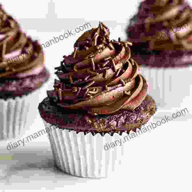 A Tray Of Moist Chocolate Cupcakes, Topped With Rich Chocolate Frosting, A Decadent Treat For American Girl Dolls Baking: Recipes For Cookies Cupcakes More (American Girl)