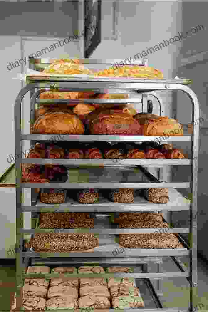 A Variety Of Baked Breads On A Cooling Rack, Including Cinnamon Rolls, Banana Bread, And Focaccia THE BREAD MACHINE COOKBOOK FOR BEGINNERS: How To Have Fresh And Fragrant Bread Every Day 200+ Easy Recipes To Make Tasty Homemade Loaves And Snacks And A Master Baker Even If You Are A Beginne