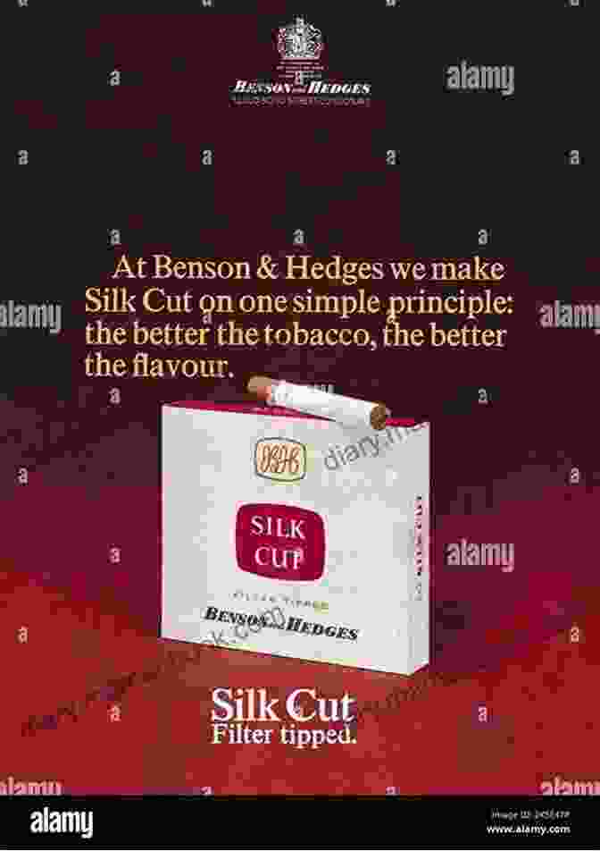 A Vintage Silk Cut Advertisement Featuring The Slogan Powers Of Persuasion: The Inside Story Of British Advertising 1951 2000