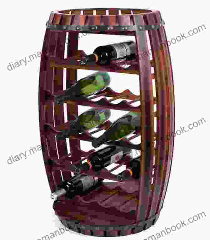 A Wine Rack Made Of Wood With Six Cubbies. GREAT ANCIENT CHINA PROJECTS: 25 GREAT PROJECTS YOU CAN BUILD YOURSELF (Build It Yourself)