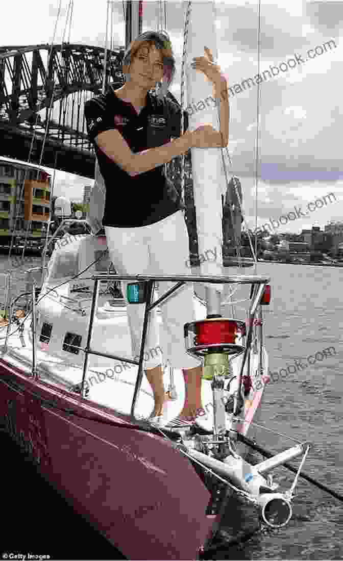 A Young Jess Watson Standing On The Deck Of Her Yacht, Pink Lady What Will You Do? (Just Jess 14)