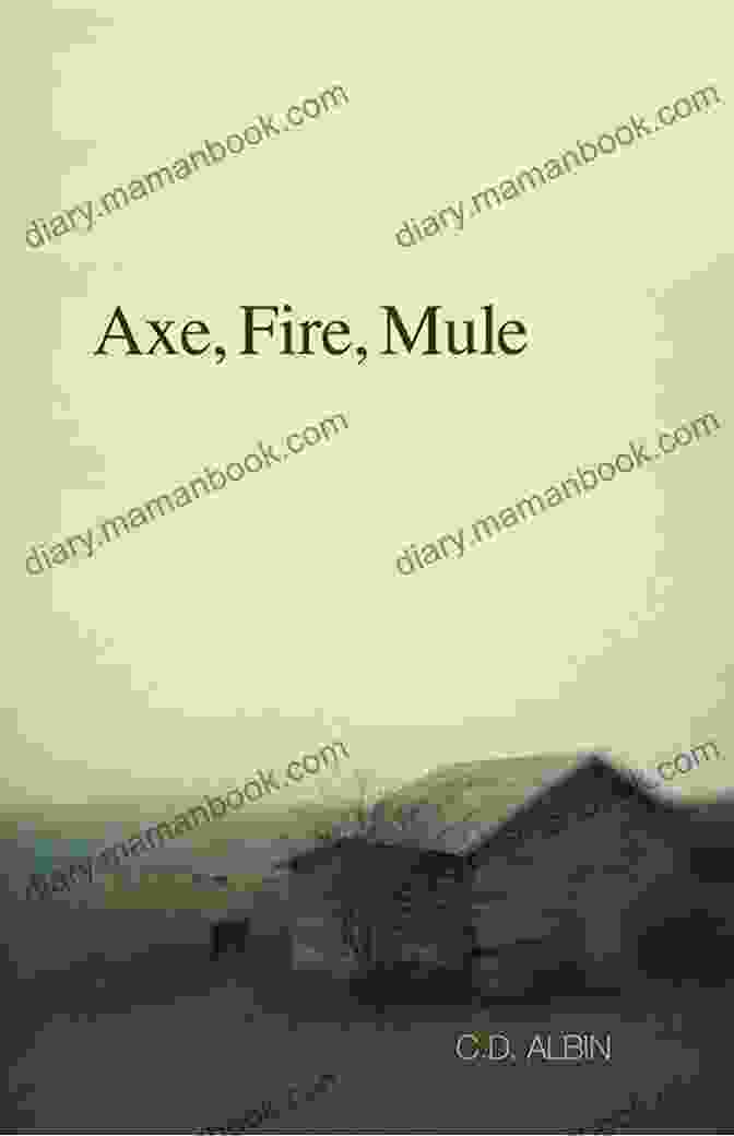 Axe Fire Mule Albin Standing In A Snowy Field, Showcasing Its Resilience Axe Fire Mule C D Albin