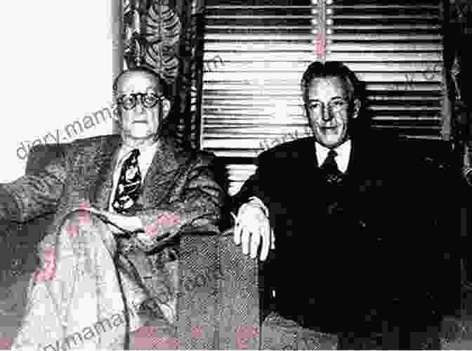 Bill W. And Dr. Bob, The Co Founders Of Alcoholics Anonymous, Sharing A Moment Of Camaraderie. The Origins Of Alcoholics Anonymous