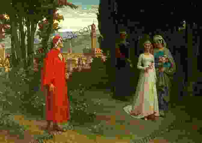 Dante And Beatrice In Purgatorio The Divine Comedy: Inferno Purgatorio Paradiso