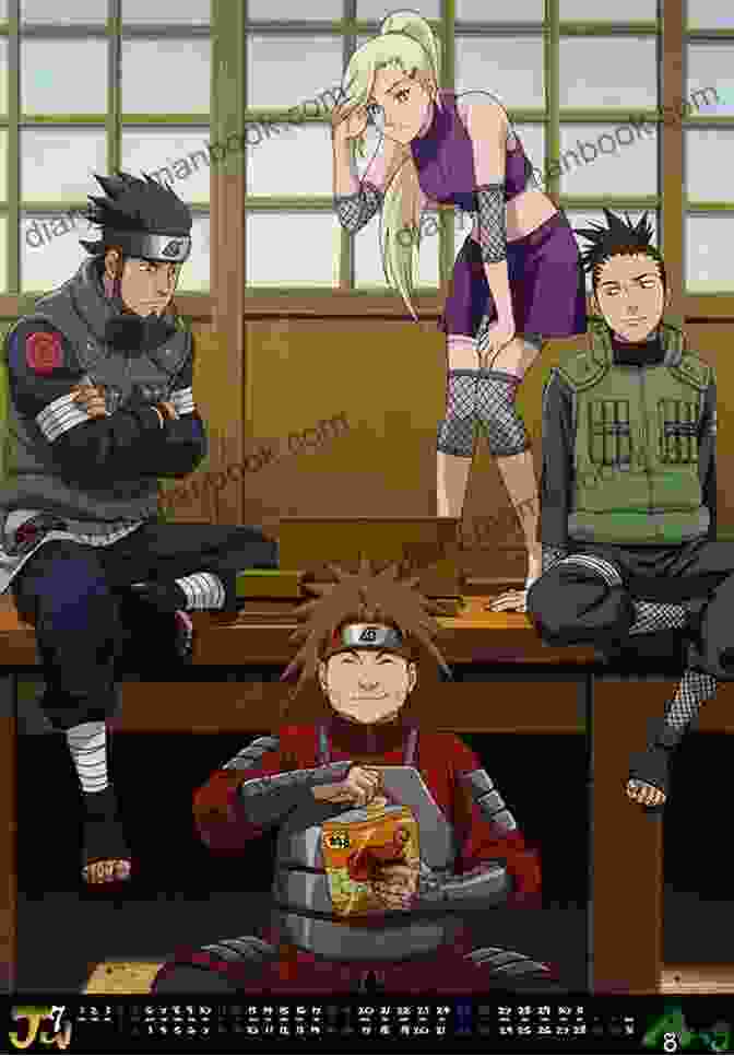Ino Yamanaka, Choji Akimichi, And Asuma Sarutobi In Naruto Vol 56, Showing Ino And Choji Deep In Conversation With Asuma. Naruto Vol 56: Team Asuma Reunited (Naruto Graphic Novel)