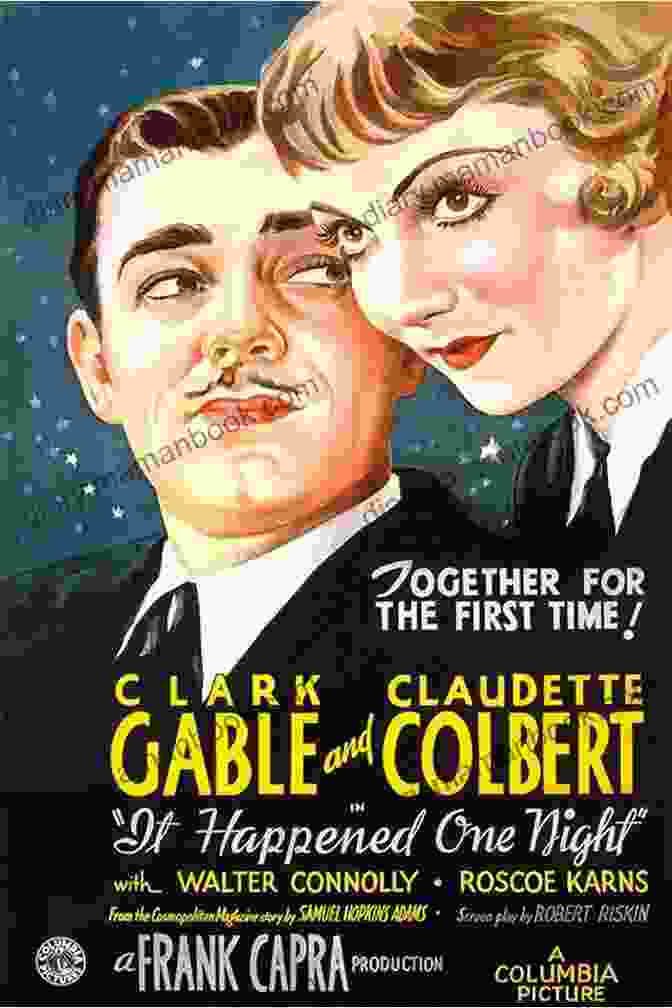 Movie Poster For It Happened One Midnight, Featuring Claudette Colbert And Clark Gable. It Happened One Midnight: A Hilarious Magical RomCom (Fairy Godmothers Inc 3)