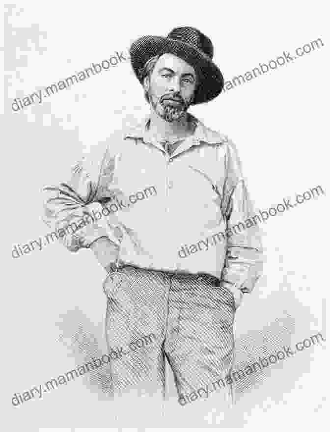 Portrait Of Walt Whitman, Author Of 'Leaves Of Grass' Leaves Of Grass: The Original 1855 Edition
