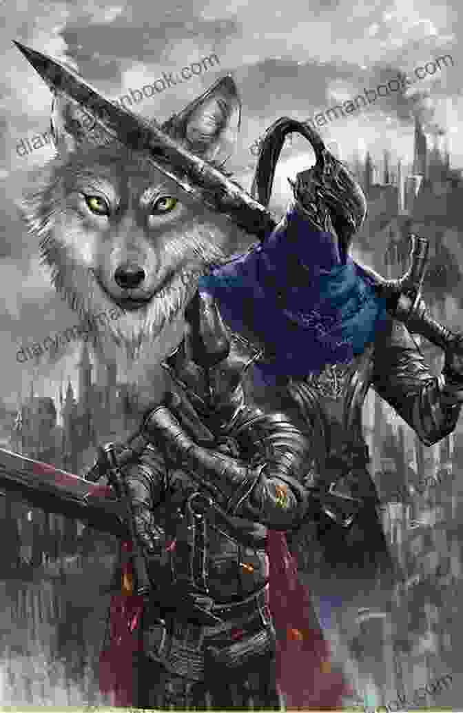Sif The Great Wolf, A Loyal Companion To Artorias The Abysswalker Dark Souls Otura Mercy