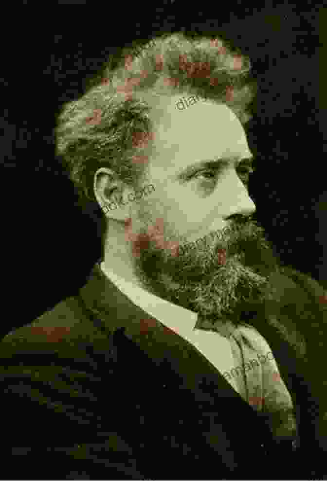 William Ernest Henley, A Renowned Poet, Depicted In A Hospital Setting, Captures The Essence Of His Literary Persona. In Hospital William Ernest Henley