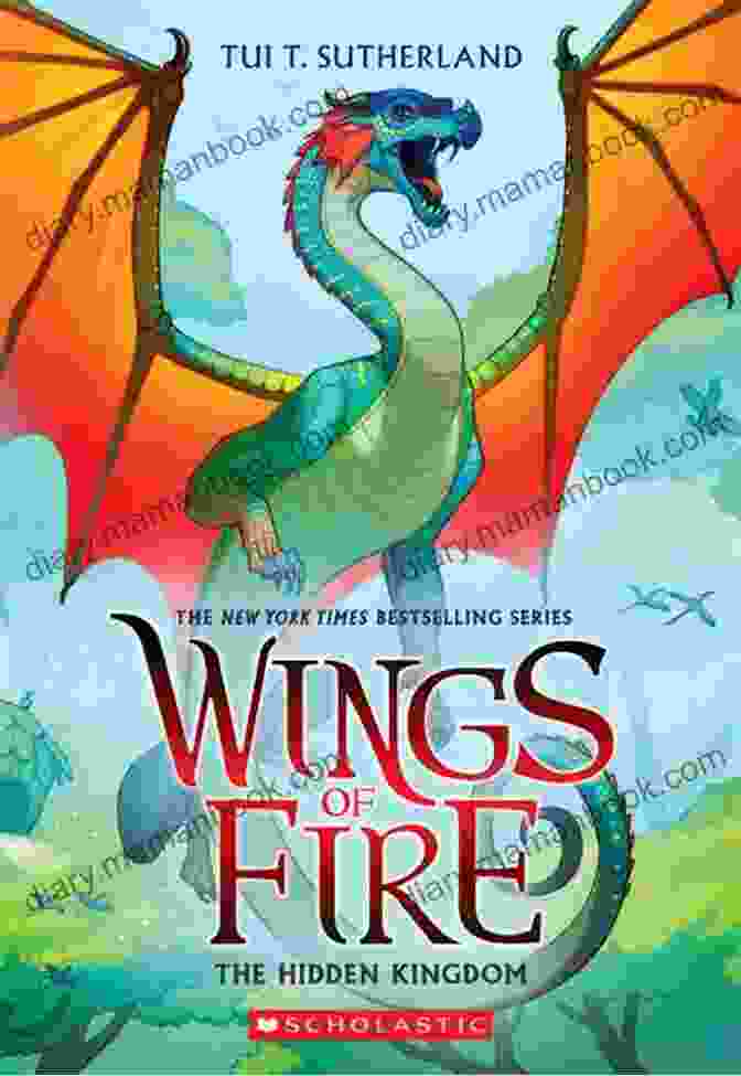 Wings Of Fire Three The Hidden Kingdom Book Cover Wings Of Fire Three: The Hidden Kingdom