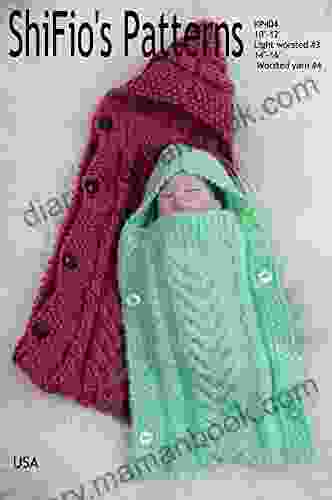 Knitting Pattern KP404 Doll Sleeping Bag 10 12 14 16 USA Terminology